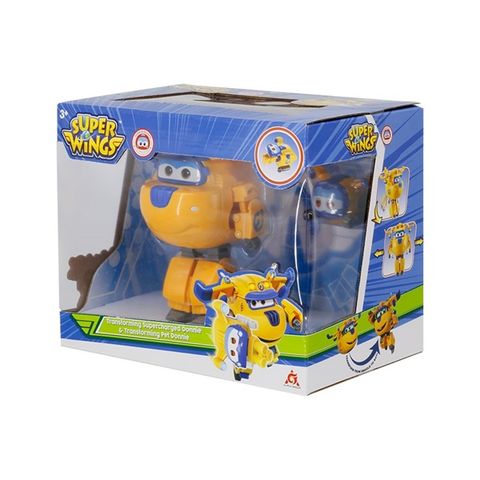  YW750942 -Robot Biến hình Cỡ lớn Donnie Xây dựng kết hợp thú cưng Donn 