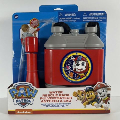  Bình phun nước đeo lưng Paw Patrol Little Kids Water Backpack 