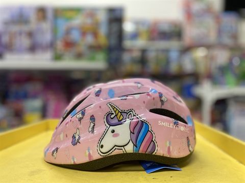  Mũ bảo hiểm protec Pony hồng sz M 
