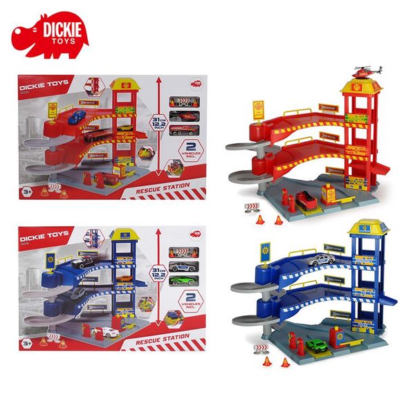  203718000038 Bộ Đồ Chơi Trẻ Em Trạm Cứu Hộ Rescue Station DICKIE TOYS 2-asst. (7x49,5x34 cm) 