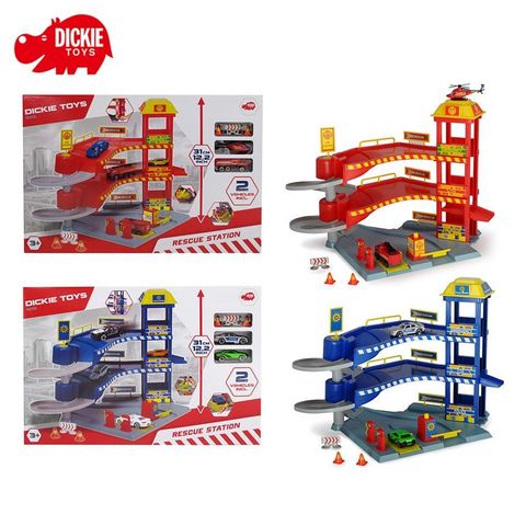  203718000038 Bộ Đồ Chơi Trẻ Em Trạm Cứu Hộ Rescue Station DICKIE TOYS 2-asst. (7x49,5x34 cm) 