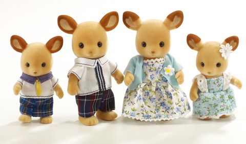  Sylvanian Families Deer Family đồ chơi gia đình hươu 