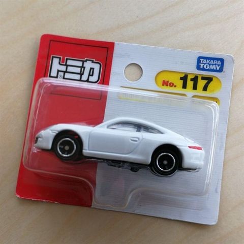  Tomica 117 Porshe 911 trắng 