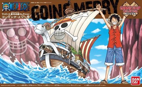  Đồ chơi mô hình hoạt hình One Piece Bandai Hobby Grand Ship Collection Going Merry 