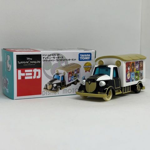  Xe mô hình Dream Tomica SP Disney Motors Goody Carry Twisted Wonderland 