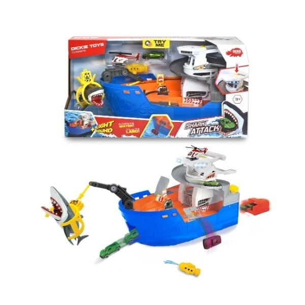 Đồ Chơi Tàu Săn Cá Mập DICKIE TOYS Shark Attack 203779001
