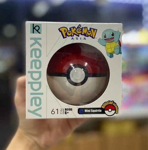  Đồ chơi lắp ráp Pokemon B0106 Mini Squirtle( 61 chi tiết) 