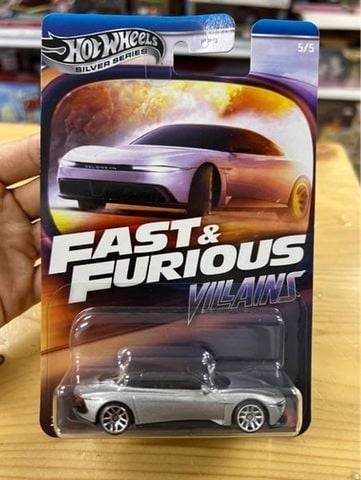  JBY38 Mô hình xe Hot Wheels Fast&Furious 2022 Delorean Alpha5 