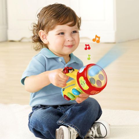  1240 VTech Spin & Learn Color Flashlight - Yellow 
