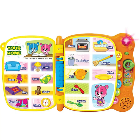  Đồ chơi học tập cho bé VTech Touch & Teach Word Book 80-141601 
