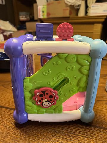  Khối lập phương học tập VTech Busy Learners Activity Cube Purple 80-150589 