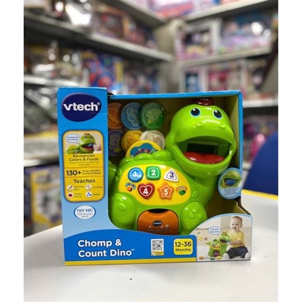 VTech Count and Chomp Dino Electronic Pets 12-36 months