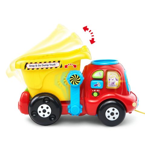  Đồ chơi ô tô VTech Drop and Go Dump Truck-B00Y53V7XM 