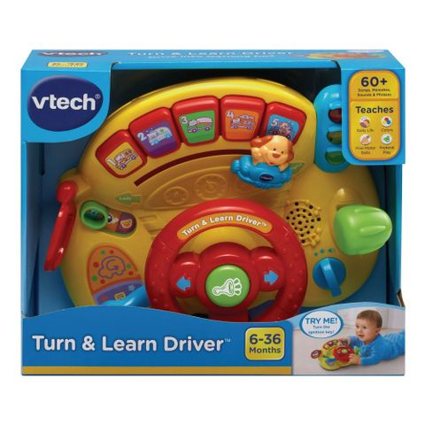  VTech 80-166600 Turn & Learn Driver - English Version 