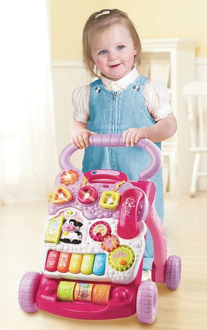  Xe tập đi Vtech First Steps Baby Walker màu hồng 