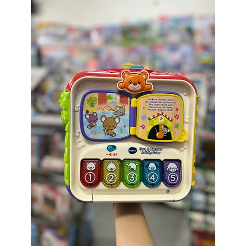  Đồ chơi khối lập phương học tập VTech Sort and Discover Activity Cube - B06ZZHQ6Z5 