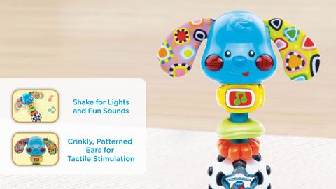  Đồ chơi VTech Baby Rattle and Sing Puppy 80-551060 