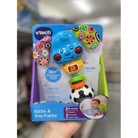  Đồ chơi VTech Baby Rattle and Sing Puppy 80-551060 