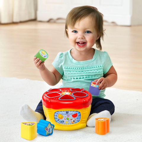  1851 Vtech Sort & Discover Drum 