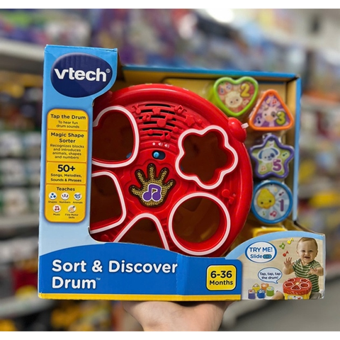  1851 Vtech Sort & Discover Drum 
