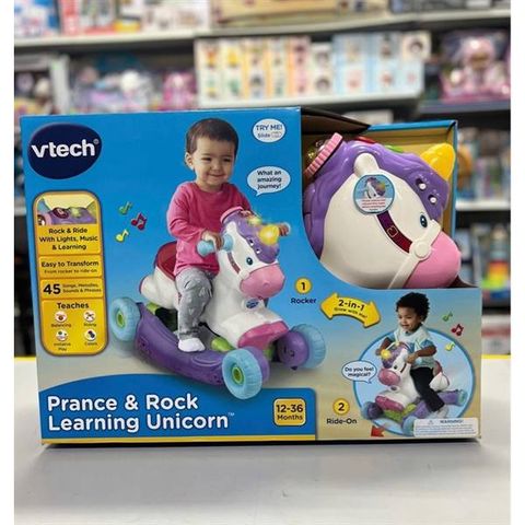  1923 VTech Prance & Rock Learning Unicorn - English Edition 