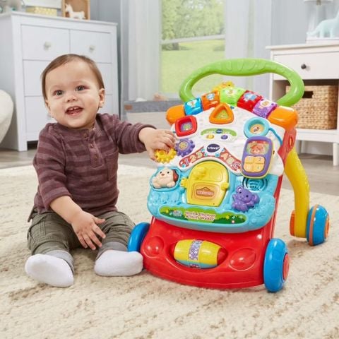  Xe tập đi VTech Stroll and Discover Activity Walker 5056 màu đỏ 