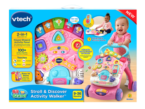  Xe tập đi 5056 VTech Stroll and Discover Activity Walker - Pink 