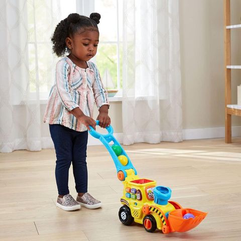  Đồ chơi xe ủi bóng VTech Pop-a-Balls Push and Pop Bulldozer 80-506000 