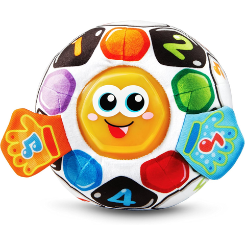 Bóng đồ chơi có âm thanh 5091 VTech Bright Lights Soccer Ball Plush Baby and Toddler Toys 