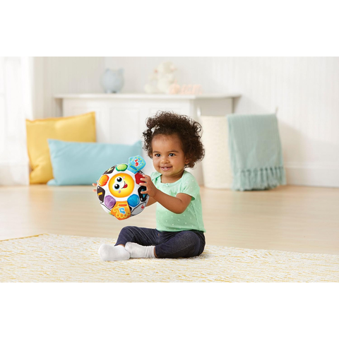  Bóng đồ chơi có âm thanh 5091 VTech Bright Lights Soccer Ball Plush Baby and Toddler Toys 