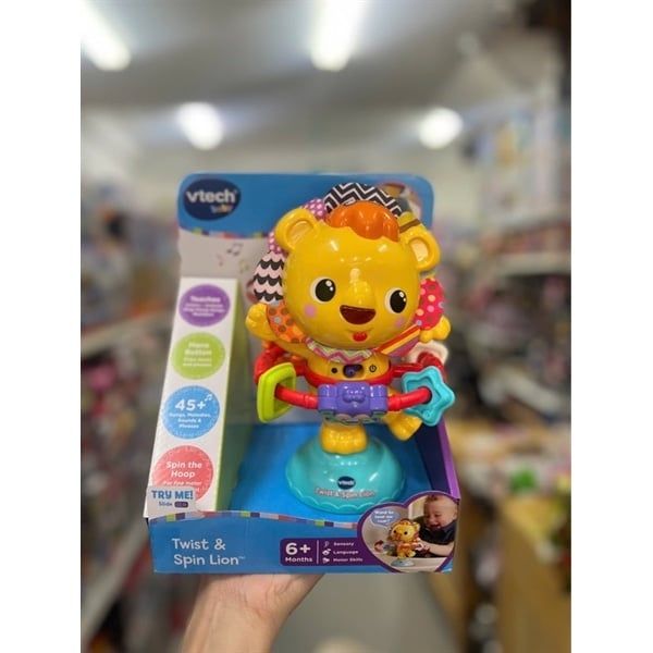 23win08 com VTech Twist & Spin Lion - English Edition 80-528000