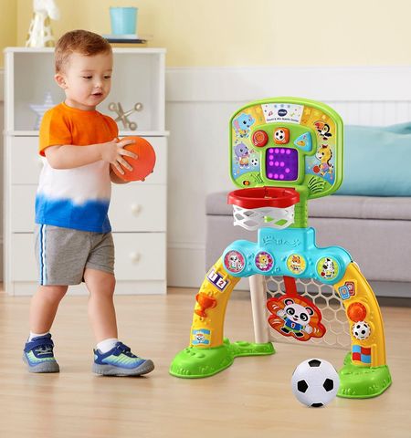  Đồ chơi 5335 VTech Count & Win Sports Center with Basketball and Soccer Ball 