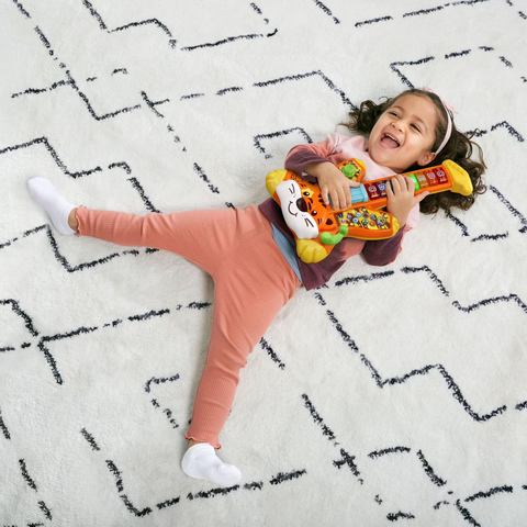  Đồ chơi đàn ghita VTech Zoo Jamz Tiger Rock Guitar Orange 80-537800 