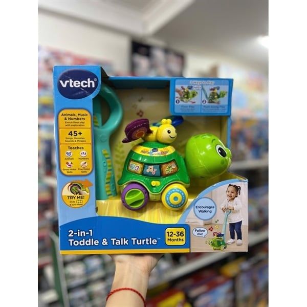23win08 com chú rùa VTECH 2 in 1  Toddle and talk Turtle