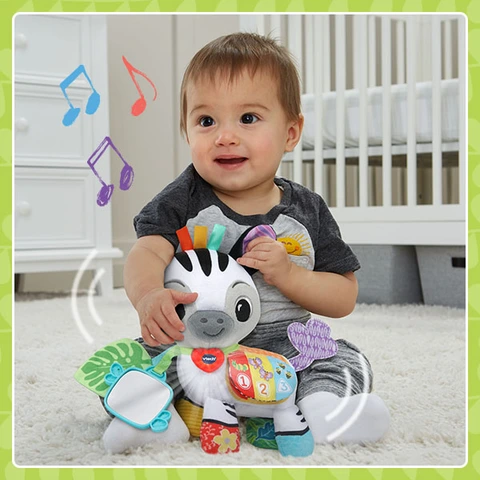  Chú ngựa vằn bằng bông 5508 VTech Baby Take Me With You Learning Toy - Zebra 