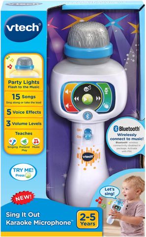  Đồ chơi âm nhạc VTech Sing It Out Karaoke Microphone 80-551060 