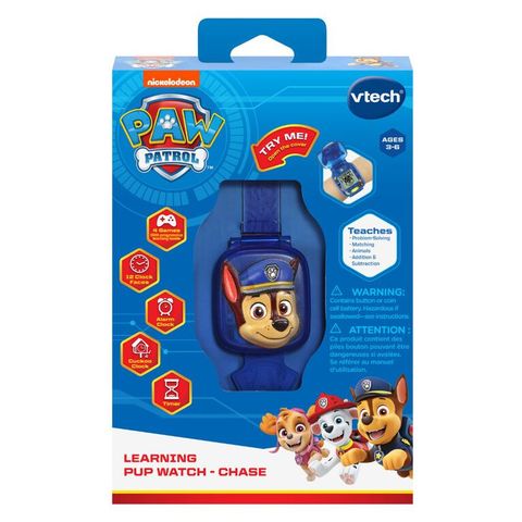  Đồng hồ PAW Patrol Learning Pup Watch - Chase, with Games dành cho trẻ em 
