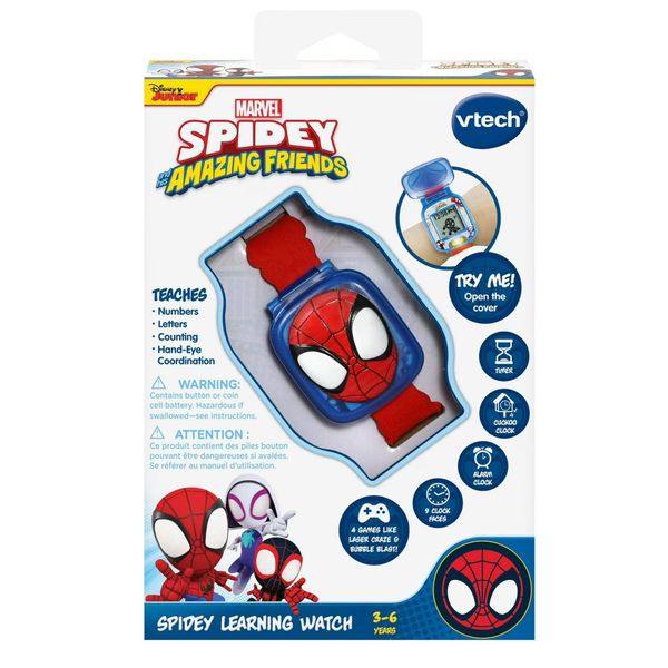 5543 Disney Marvel VTech Spidey Friends Learning Watch