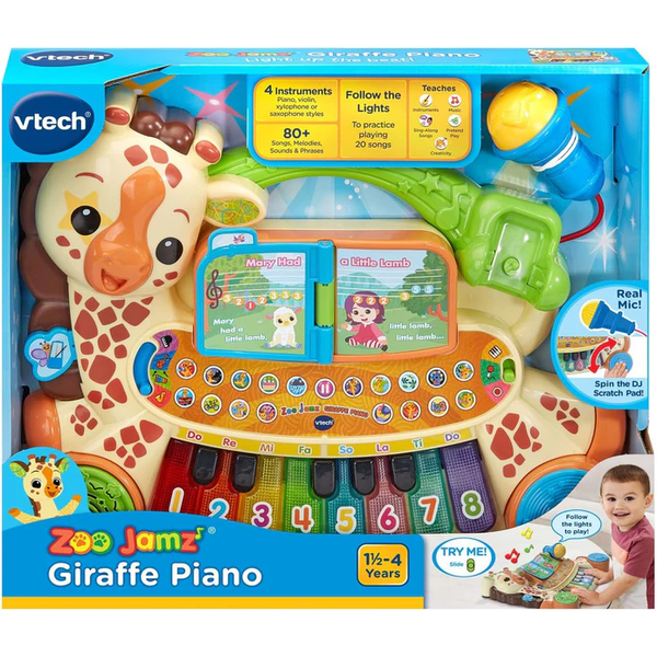 VTech Zoo Jamz Giraffe Piano - English Edition