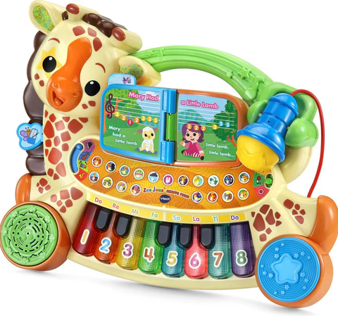 Đồ chơi âm nhạc 5603 VTech Zoo Jamz Giraffe Piano - English Edition 