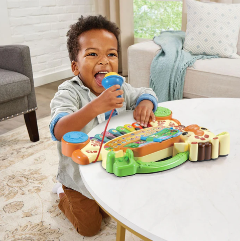  Đồ chơi âm nhạc 5603 VTech Zoo Jamz Giraffe Piano - English Edition 