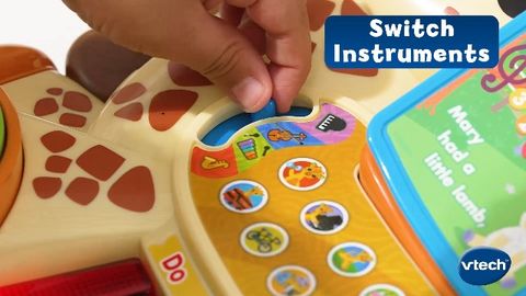  Đồ chơi âm nhạc 5603 VTech Zoo Jamz Giraffe Piano - English Edition 
