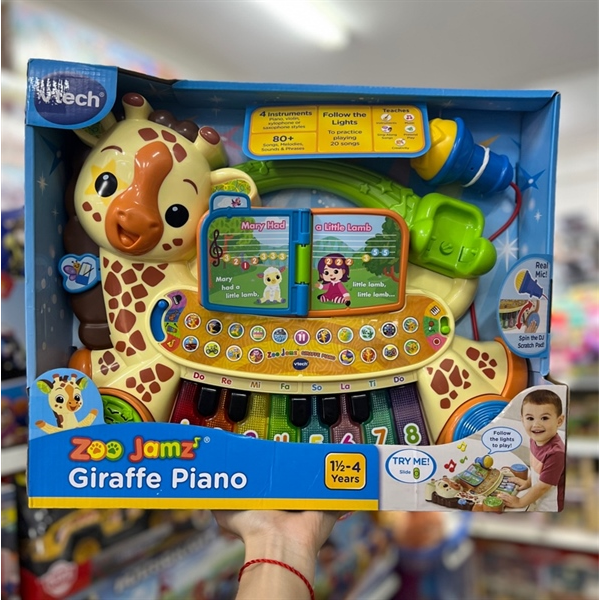 VTech Zoo Jamz Giraffe Piano - English Edition