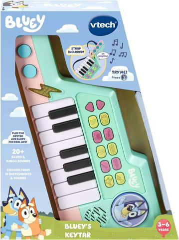  Đàn đồ chơi cho bé 5637 VTech Bluey Bluey's Keytar 