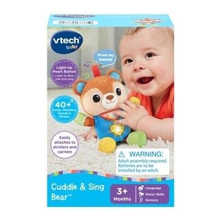  5683 VTech Baby Cuddle and Sing Bear Stroller Crib Toy 