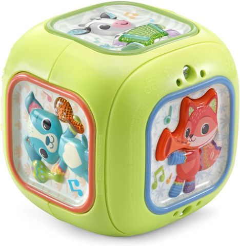  Đồ chơi Vtech 80-574100 VTech Baby Busy Learners Music Activity Cube Green 
