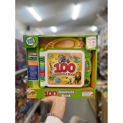  Đồ chơi LeapFrog Learning Friends 100 Words Book chủ đề động vật 80-601540 