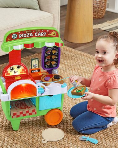  Xe đẩy bán hàng 6173 LeapFrog Build-a-Slice Pizza Cart 
