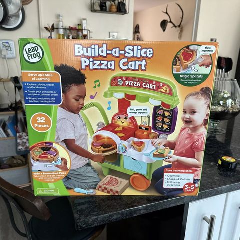  Xe đẩy bán pizza 6173 LeapFrog Build-a-Slice Pizza Cart 