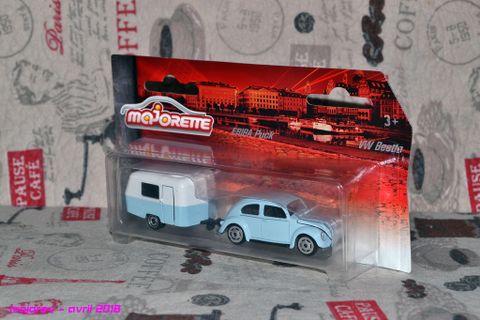  Xe Mô Hình MAJORETTE Vintage Trailer 